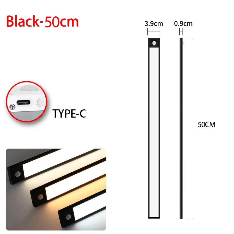 LED Motion Sensor Light Night Light Wireless USB