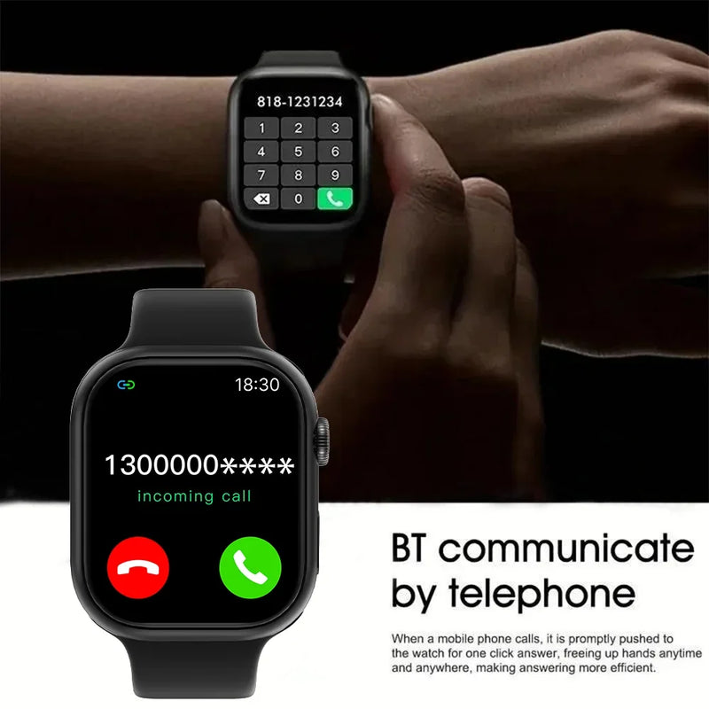 New Smartwatch Men Android IOS Phone Screen Bluetooth