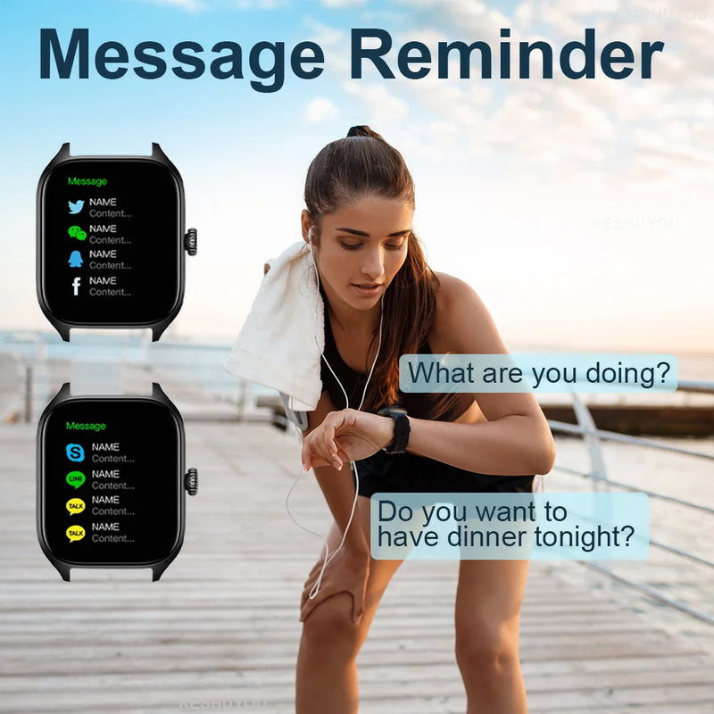 Smart Watch inch HD Display Answer Make Call