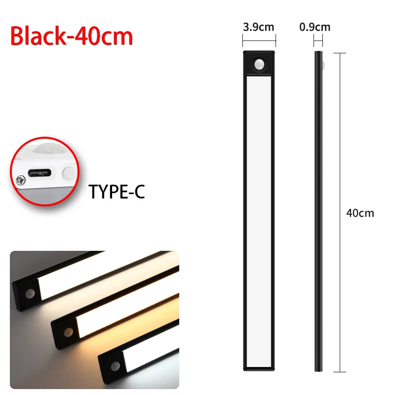 LED Motion Sensor Light Night Light Wireless USB