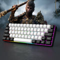 Wired gaming keyboard, RGB backlight ultra compact