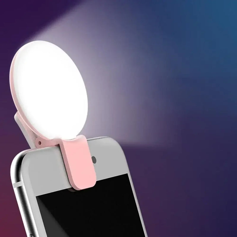 Mobile Phone LED Selfie Ring Light Portable Durable