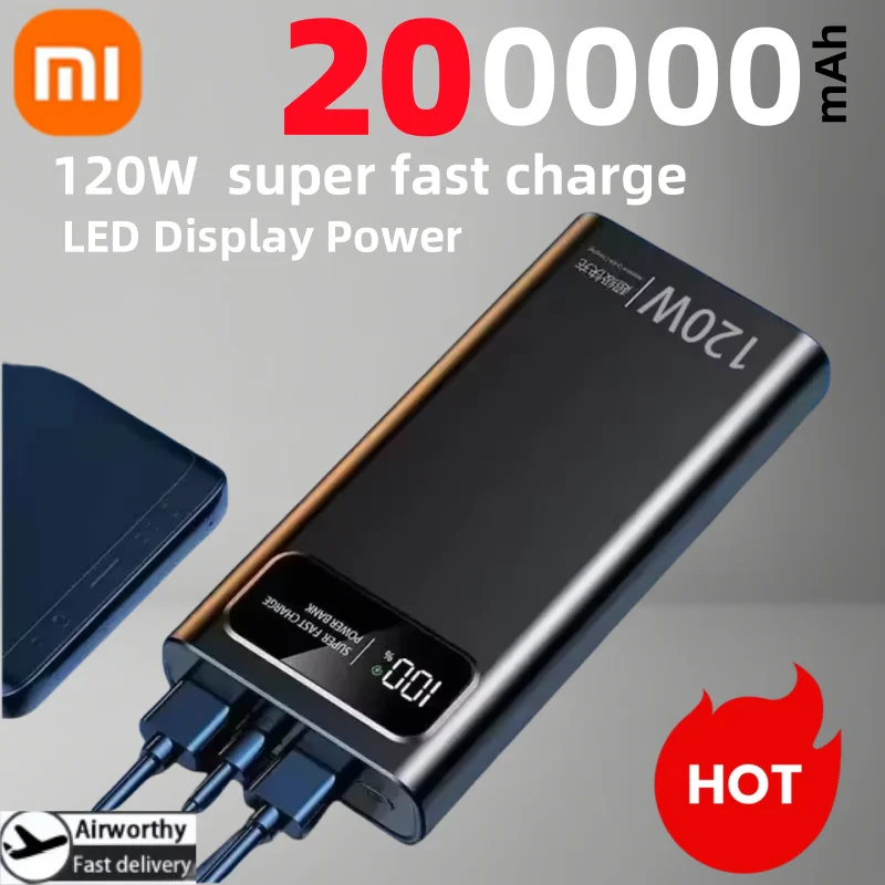Xiaomi Super Fast Charging 120W High Capacity Power Bank