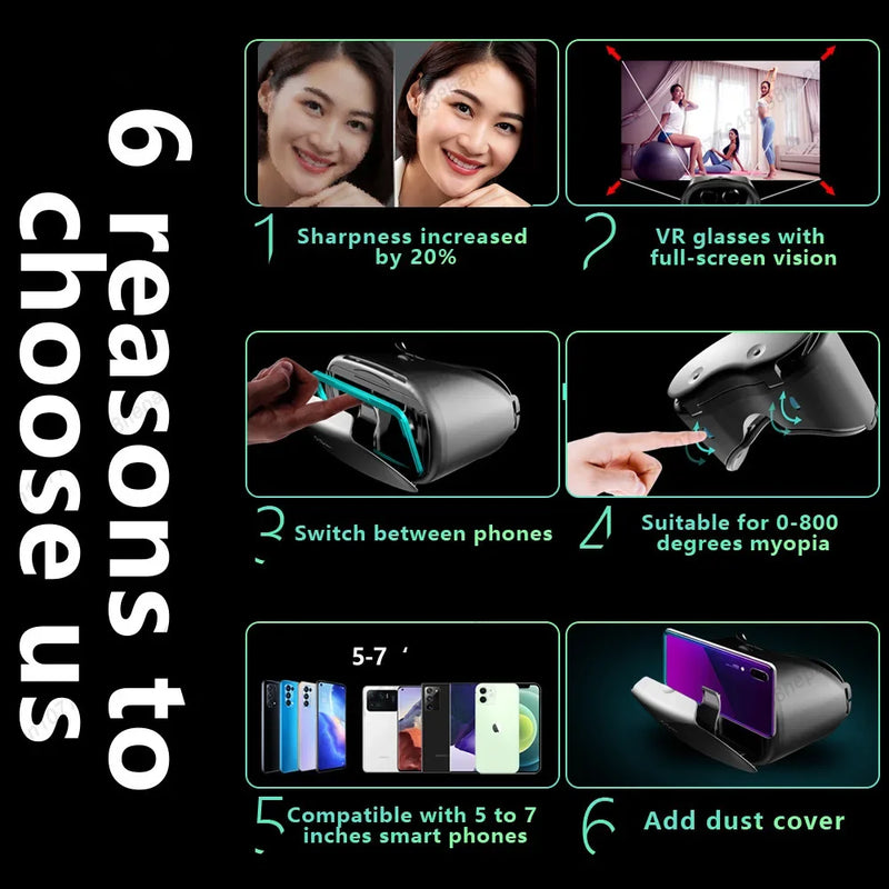 VRGPro Helmet VR Glasses Glasses Virtual Reality