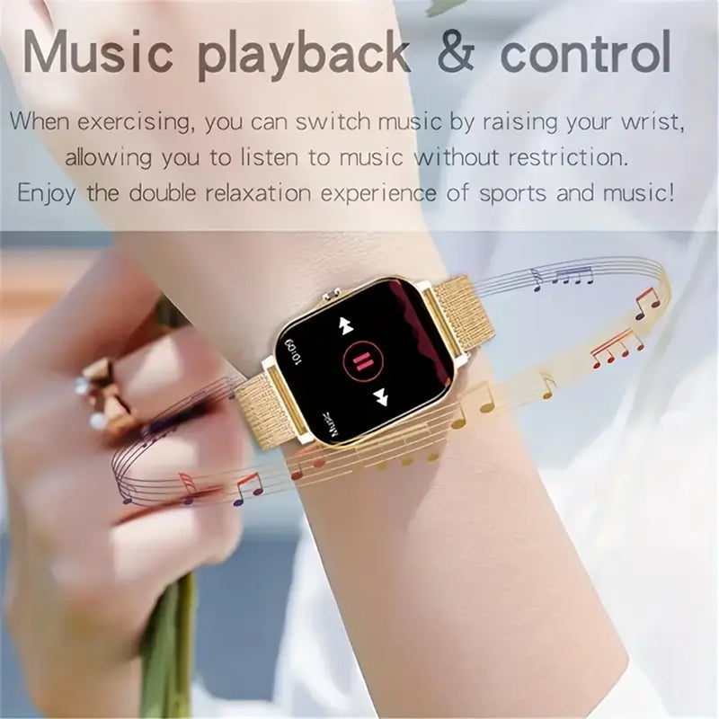 KESHUYOU Smart Watch Bluetooth Talking Blood