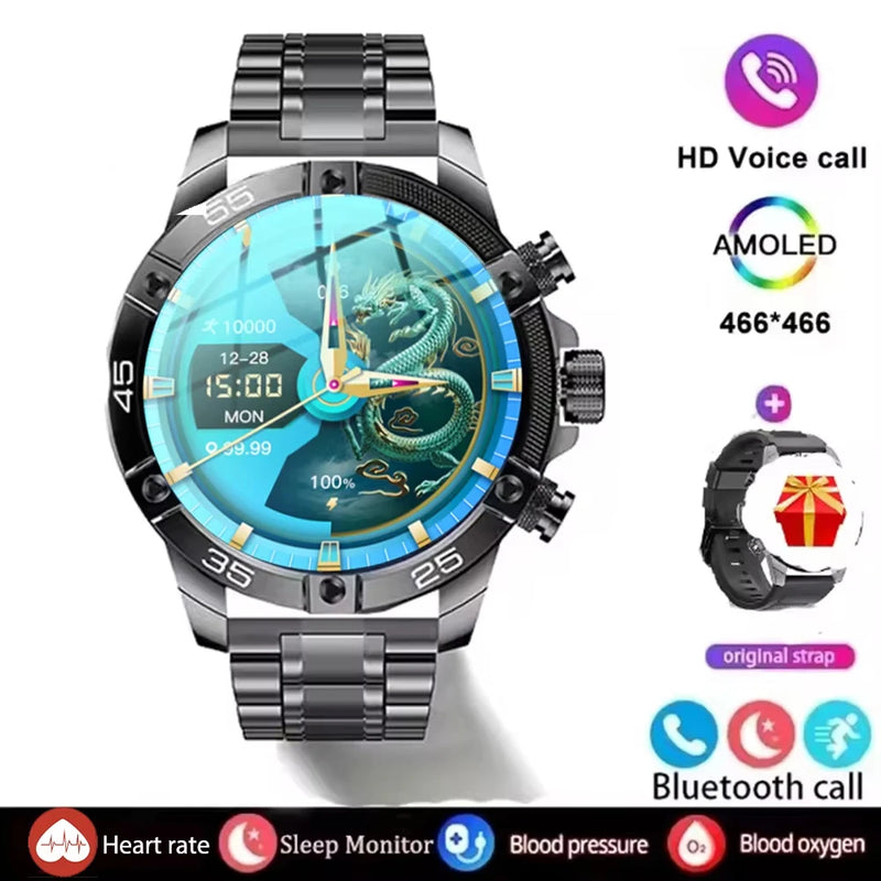 New Men Smart Watch Business AI Voice Assistant