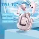 Original Bluetooth Headphones TWS Transparent Wireless