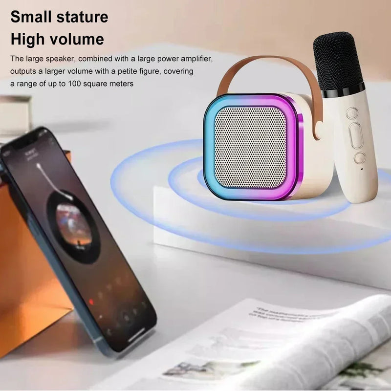 Karaoke Machine Portable Bluetooth Speaker System