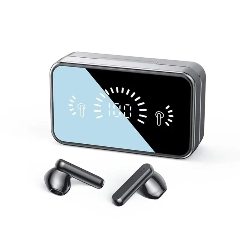 Bluetooth Earphone Headphones Mirror Wireless