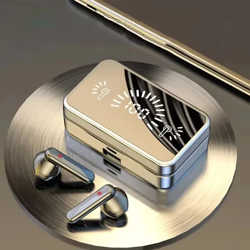 Bluetooth Earphone Headphones Mirror Wireless
