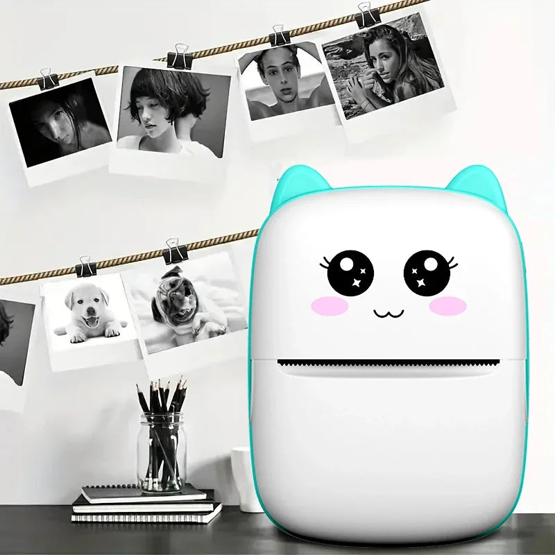 MINI Portable Thermal Printer Wireless Memo Label