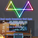 RGB LED Wall Lamp Smart WIFI APP DIY Free Splicing