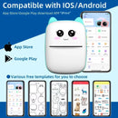 MINI Portable Thermal Printer Wireless Memo Label