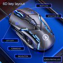 UTHAI G5 Six key wired illuminated gaming mouse,