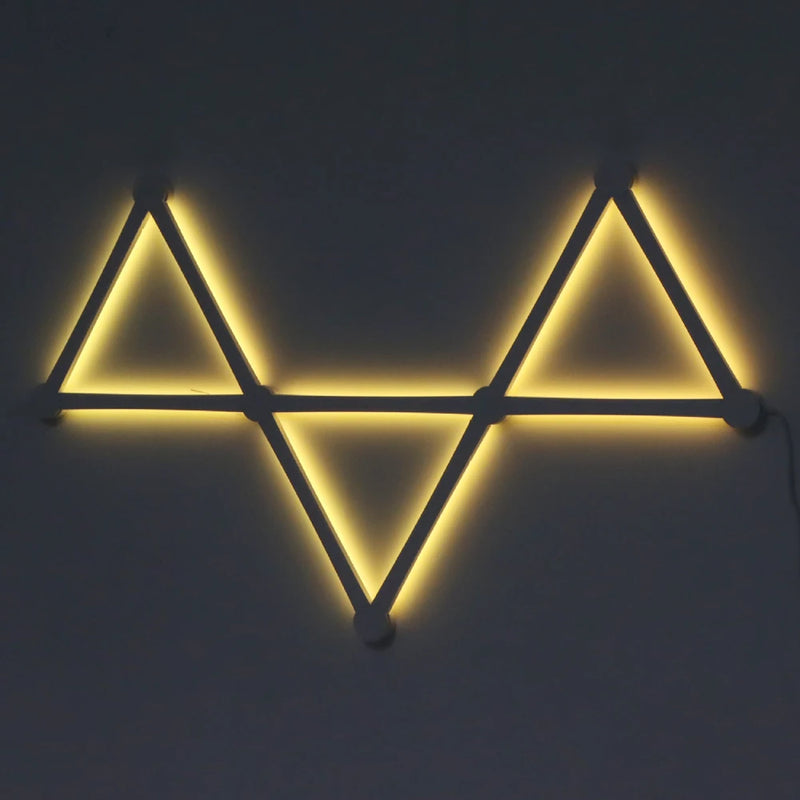 RGB LED Wall Lamp Smart WIFI APP DIY Free Splicing