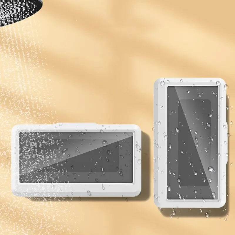 Bathroom Waterproof Phone Holder Home Wall Phone